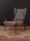 Armchair with Footstool, 1950s 2