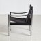 Vintage Safari Stuhl in Schwarz von Johanson Design, 1960er 5