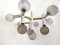 Lampadario Atomic di Robert e Trix Houssmann per Swiss Lamps International, anni '60, Immagine 4