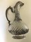 French Sterling & Crystal Aiguière Claret Jug from Veyrat, 1880s 9