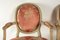 Antique Louis XVI Cameo Backed Armchairs, Set of 2 5