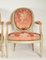 Antique Louis XVI Cameo Backed Armchairs, Set of 2, Image 3