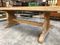 Tavolo vintage in legno di quercia massiccio, Immagine 4
