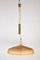 Adjustable Woven Rattan Pendant Lamp, 1960s 2