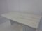 Vintage White Carrara Marble Dining Table from Bigelli Marmi, 1978 3