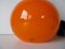 Orange Vintage Deckenlampe von Peill & Putzler 4