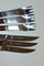 Mid-Century Hunting Cutlery Set in Rosewood by Helmut Alder for Amboss, Set of 6, Image 4