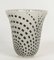 Vase Damiers Vintage Emaillé Noir par René Lalique 2