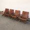 Folding Chairs by Angel I. Pazmino for Muebles de Estilo, 1960s, Set of 4, Image 11