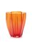 Kleine orangefarbene Petalo Vase von Alessandro Mendini für Purho 3