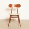 Dining Chairs by Louis van Teeffelen for WéBé, 1960s, Set of 2, Image 1