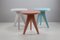 Table d'Appoint Lollipop Vieux Rose par Dejan Stanojevic pour ASTALfurniture 3