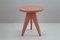 Lollipop Side Table in Old Rose by Dejan Stanojevic for ASTALfurniture 1