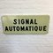 Panneau de Signalisation Vintage, France 1