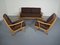 Daybed and 2 Loungechairs by Walter Knoll, 1950s 1