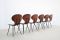 Mid-Century Dining Chairs by Carlo Ratti, 1950s, Set of 6, Image 4