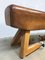 Vintage Leather Gym Horse Bench 4