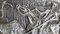 Escultura de latón con relieve de Luigi Ferretti, años 60, Imagen 4