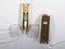Mid-Century Glass and Brass Sconces from Vitrika, 1966, Set of 2 2