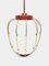Lámpara colgante de Angelo Lelli para Arredoluce, años 60, Imagen 6