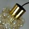 Vintage Bubble Glass Pendant by Helena Tynell for Glashuette Limburg 6