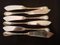 Antique Silver Plated Fish Knives from Christofle, Set of 6 1