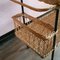 French Wicker Bar Cart, 1950s, Image 4