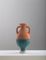 #04 Mini HYBRID Vase in Dark Green & Grey by Tal Batit 1