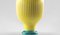 Vaso medio #01 HYBRID giallo e turchese di Tal Batit, Immagine 3