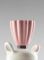 Vaso piccolo #03 HYBRID rosa chiaro, nero e bianco di Tal Batit, Immagine 3