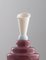 #02 Mini HYBRID Vase in Maroon, White, & Light Blue by Tal Batit 3