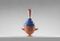 #02 Mini HYBRID Vase in Blue, White, & Light Pink by Tal Batit 1