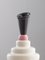 #02 Mini HYBRID Vase in White-Light Pink-Black by Tal Batit 3