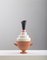 #02 Mini HYBRID Vase in White-Light Pink-Black by Tal Batit 1