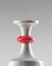 #07 Mini HYBRID Vase in Grey & Red by Tal Batit 3