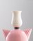 #03 Medium HYBRID Vase in Light Pink, Black, & White by Tal Batit 2