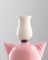 #03 Medium HYBRID Vase in Light Pink, Black, & White by Tal Batit, Image 2