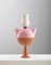 Mittelgroße #03 HYBRID Vase in hellem Pink, Schwarz & Weiß von Tal Batit 1
