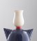 #03 Medium HYBRID Vase in Cobalt, Red, & White by Tal Batit 2