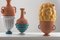 #04 Medium HYBRID Vase in White by Tal Batit 3