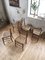 Antique French Bamboo Chairs, Set of 5 3