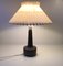 Mid-Century Grey Ceramic Table Lamp from Søholm, 1960s, Image 3
