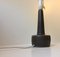 Mid-Century Grey Ceramic Table Lamp from Søholm, 1960s, Image 2