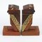 Art Deco Wooden Owl Bookends, 1930s, Image 5