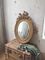 Antique Golden Stucco Mirror 2