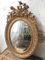 Antique Golden Stucco Mirror, Image 1