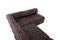 Brown & Cognac Leather Modular Sofa from de Sede 10