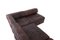 Sofá modular de cuero marrón y coñac de de Sede, Imagen 10