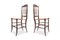Chaises de Salon Chiavari Antique en Merisier et Osier, Set de 6 4