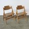 Vintage Folding Chairs by Egon Eiermann for Wilde+Spieth, Set of 2 2